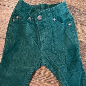 12-18M Green Corduroy Pants